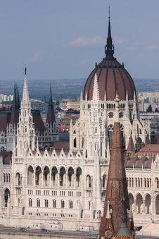 The Hungarian Parliament Building Stock Photography The Hungarian Parliament Building Stock Photography