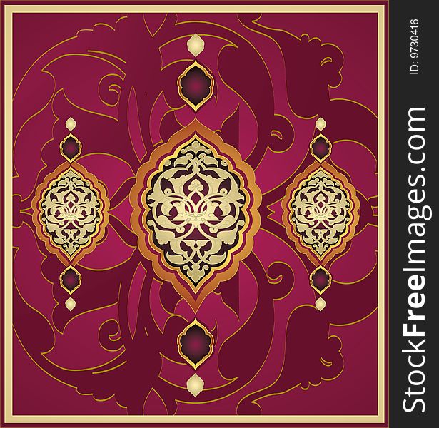 Antique Ottoman Gold Design