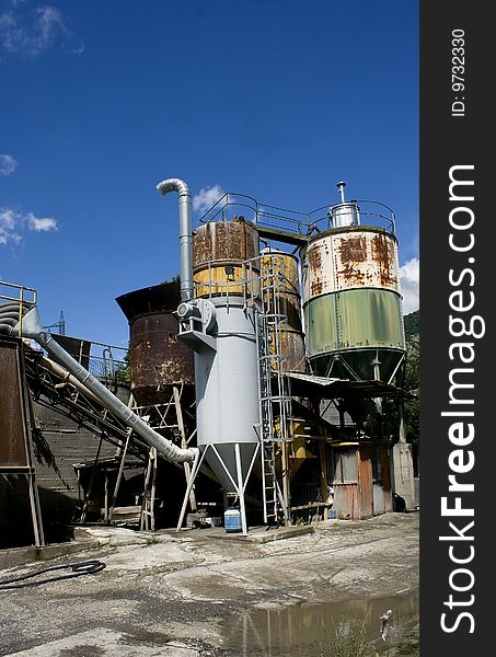 Silos of an old industry