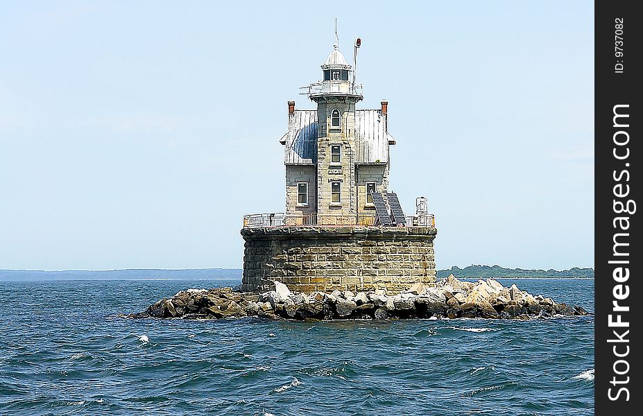 Lighthouse House in the Bay