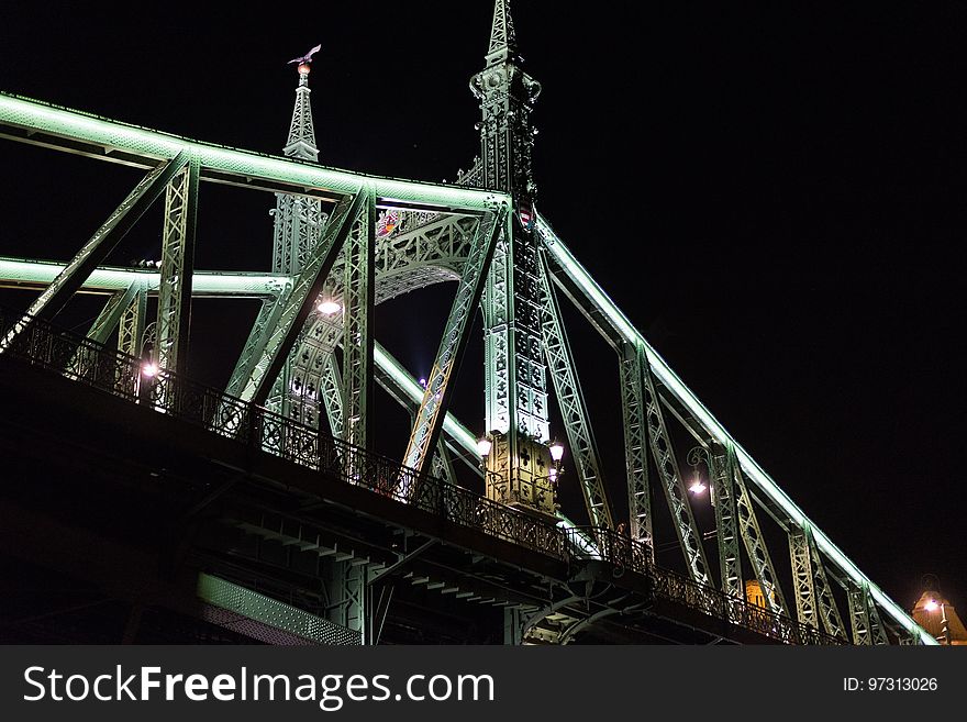 Gray Metal Bridge