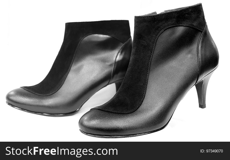 Footwear, Black, Boot, Shoe