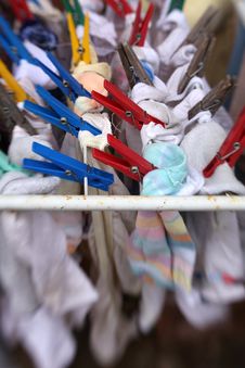 Laundry Line Stock Image Laundry Line Stock Image