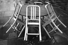 Cafe Chairs On A Rainy Day Royalty Free Stock Photos Cafe Chairs On A Rainy Day Royalty Free Stock Photos