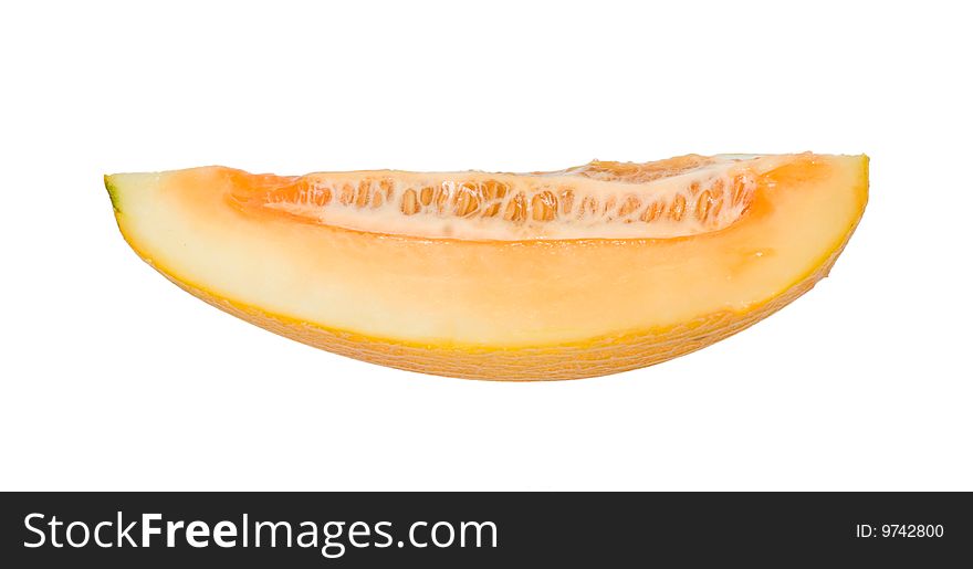 Melon isolated on white background