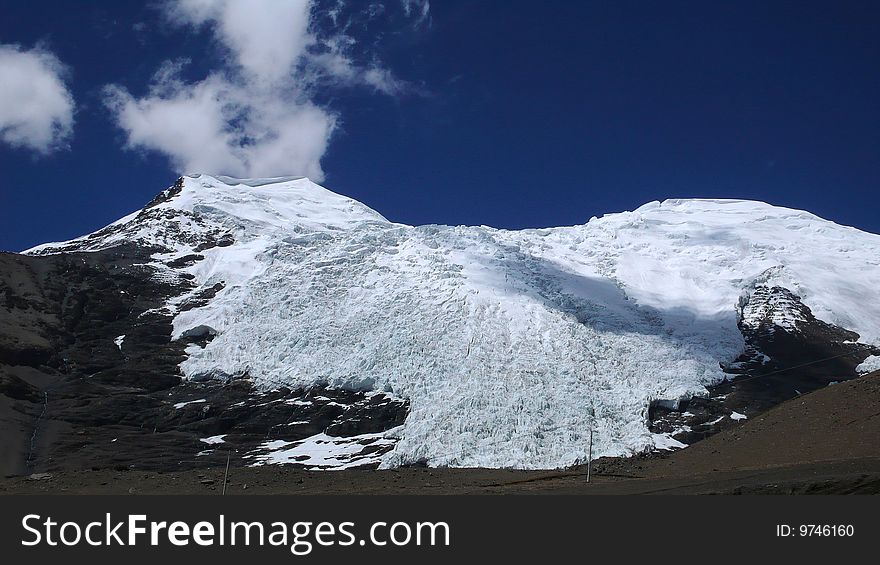 Snow Mountains and glacier