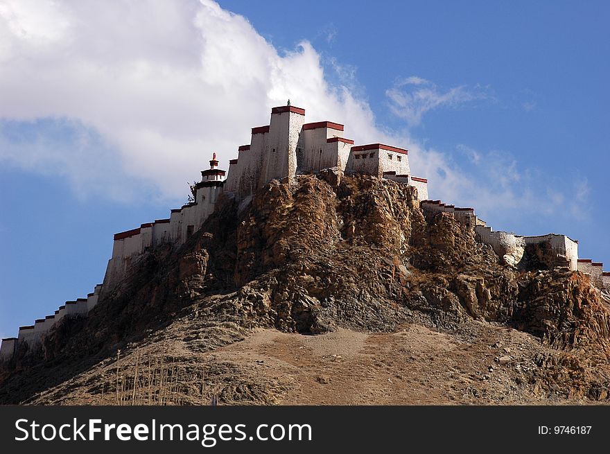 An Ancient Tibetan Castle