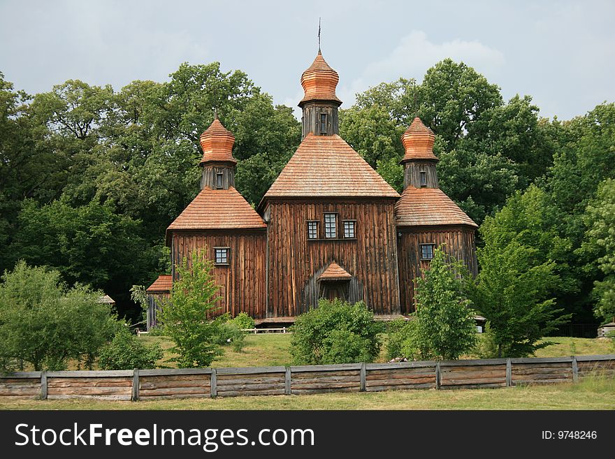 Ukrainian Church. Gate.