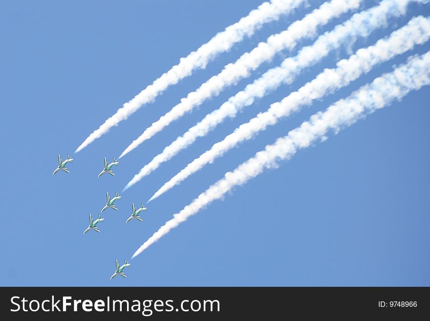 Acrobatic Aero show in UAE. Acrobatic Aero show in UAE