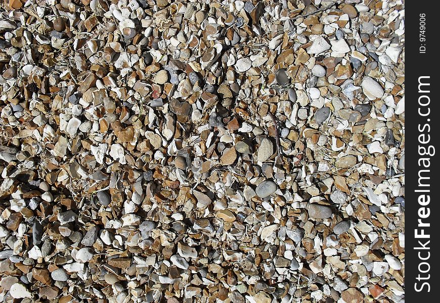 Abstract gravel stone driveway texture. Abstract gravel stone driveway texture