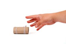 Empty Roll From A Toilet Paper Stock Images Empty Roll From A Toilet Paper Stock Images