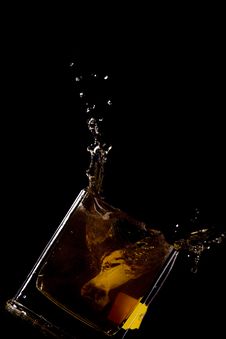 Tea Bag Splash Stock Photos Tea Bag Splash Stock Photos