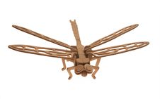 Dragonfly Wooden Model Royalty Free Stock Photo