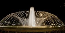 Fountain At Night Stock Photography Fountain At Night Stock Photography