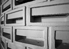 Ventilated Brick Wall Stock Photography Ventilated Brick Wall Stock Photography