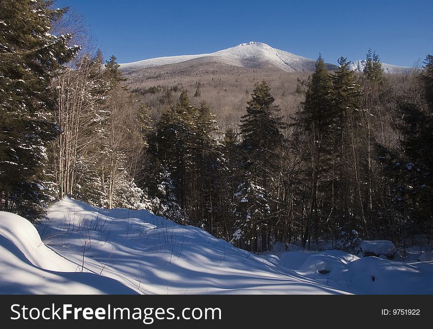 White Mountains in the Winter