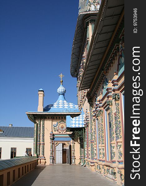 photo of the peter and paul cathedral in a city kazan it is made in may, 2009