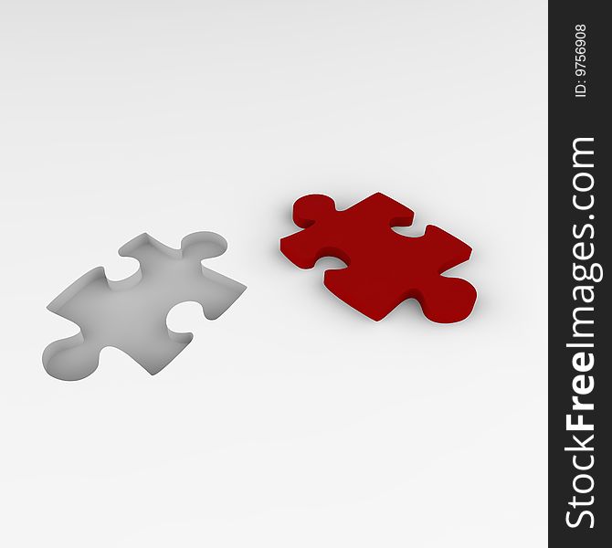 A red puzzle piece needs to be integrated. A red puzzle piece needs to be integrated.