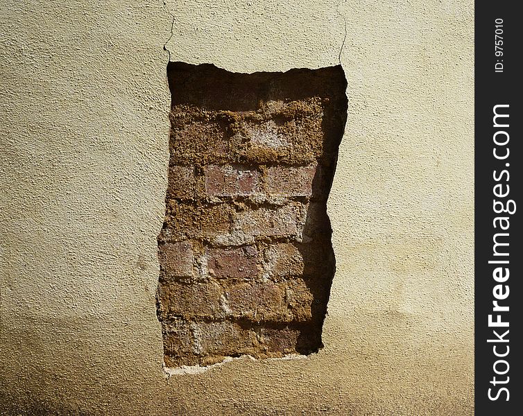 Cracked Wall