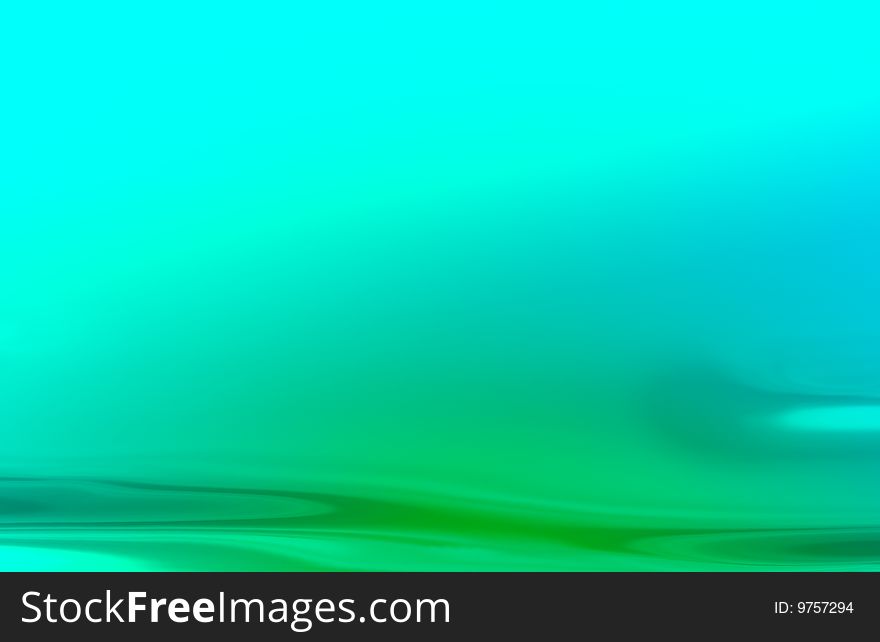 High quality computer generated green abstract background