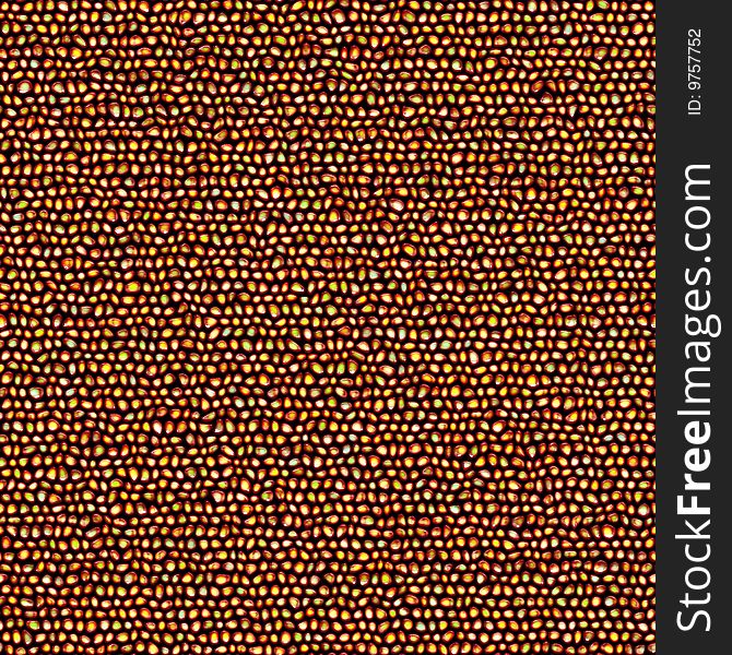 Seamless 3d texture of glossy pebble stones in warm colors. Seamless 3d texture of glossy pebble stones in warm colors