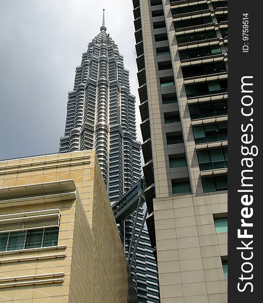 Modern city (Kuala Lumpur, Malaysia)