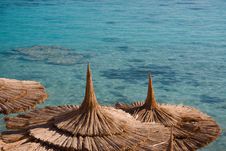 Beach Umbrellas Royalty Free Stock Photos Beach Umbrellas Royalty Free Stock Photos