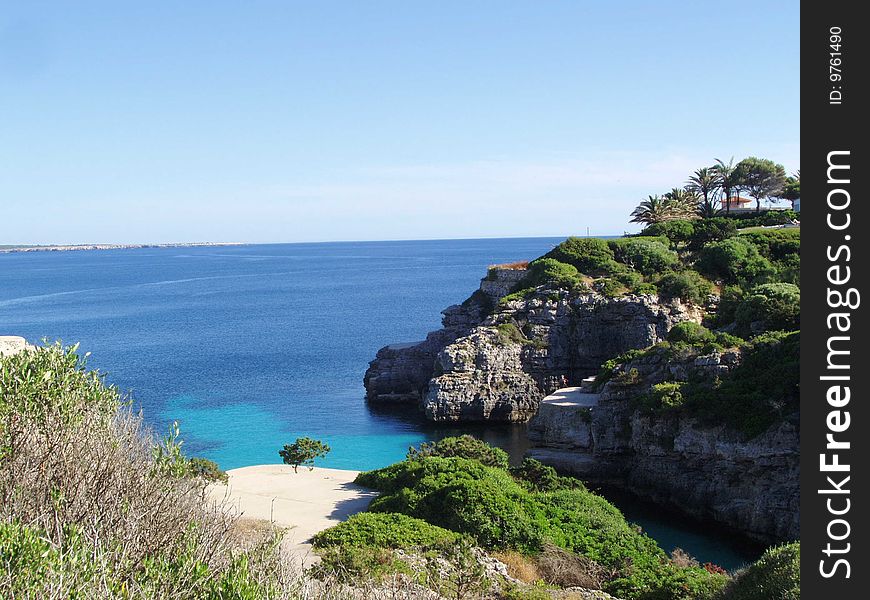 Cala En Brut On Menorca Spain