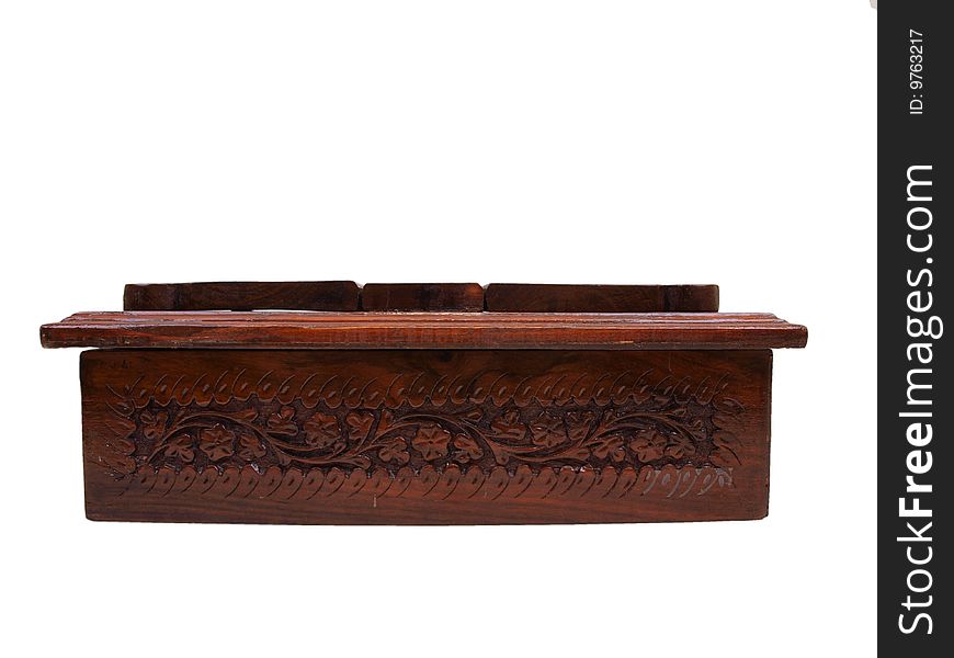 Wooden Floral Chest Front one