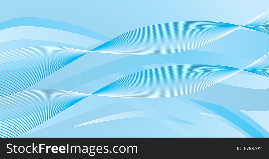 Abstract background with blue shades. Vector illustration