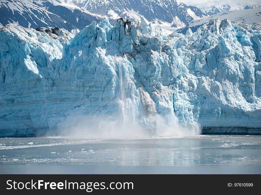 Glacier, Glacial Lake, Arctic, Iceberg