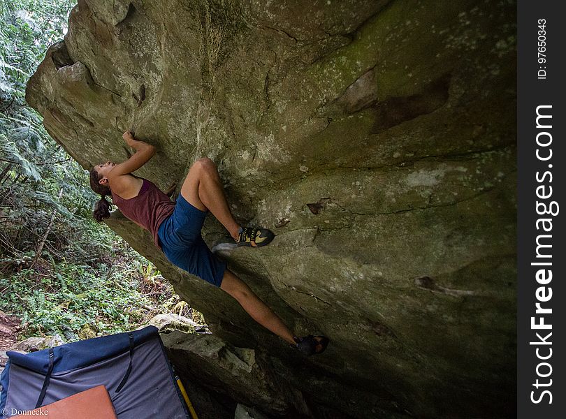 bouldering with Kim and Graham. bouldering with Kim and Graham