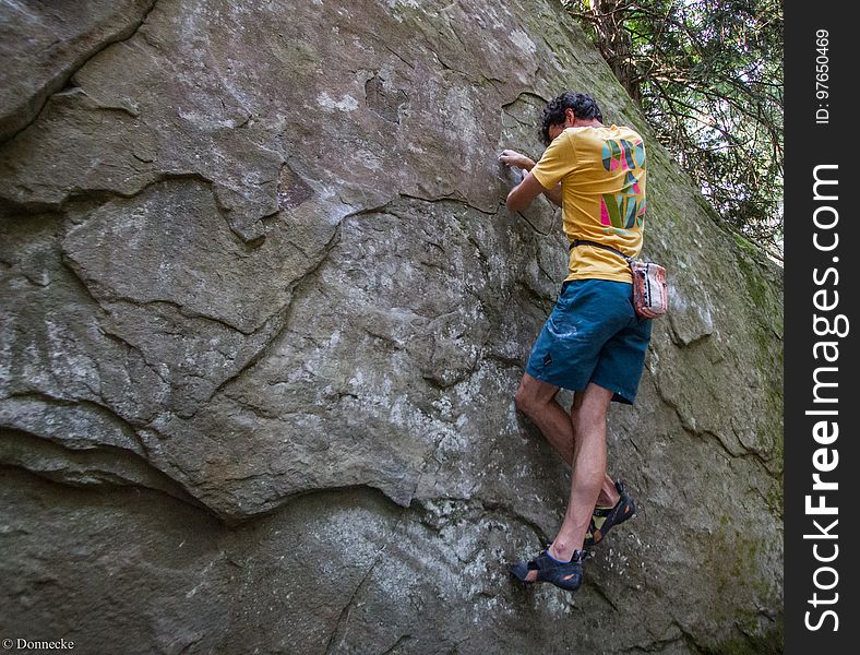 bouldering with Kim and Graham. bouldering with Kim and Graham