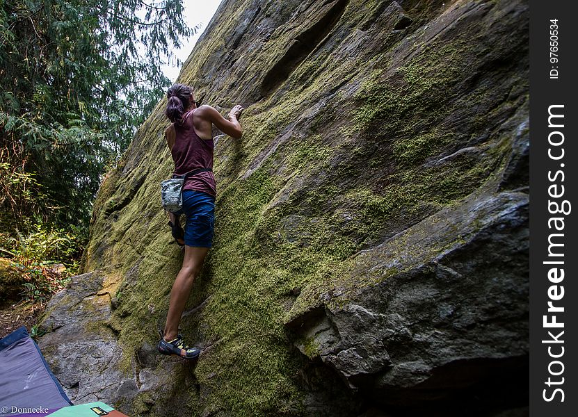 bouldering with Kim and Graham. bouldering with Kim and Graham