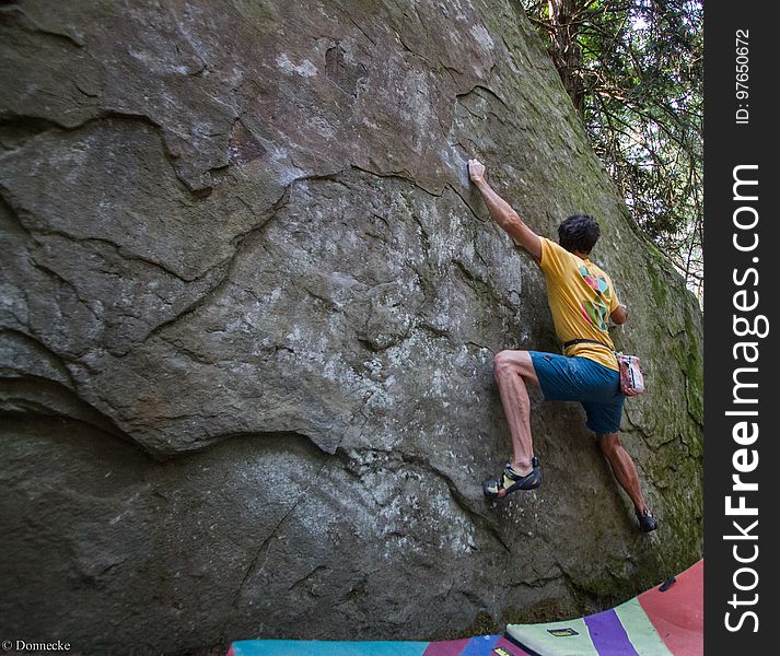 bouldering with Kim and Graham. bouldering with Kim and Graham