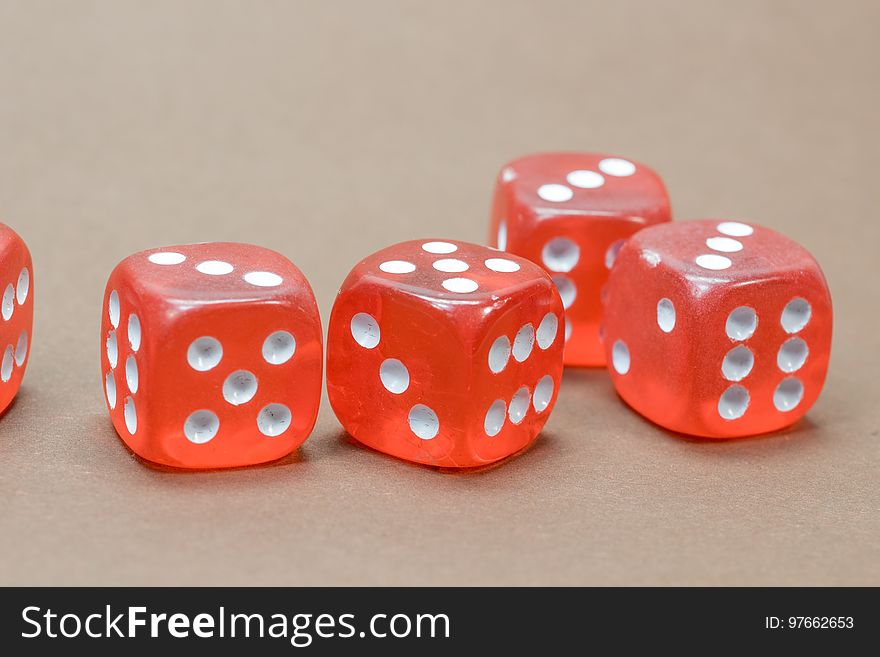 Red, Dice Game, Dice, Product