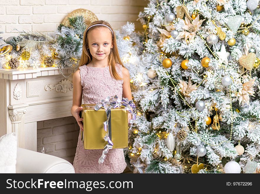 Yellow, Christmas Decoration, Flower, Christmas Tree