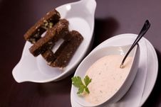 Mushrooms Puree Royalty Free Stock Image Mushrooms Puree Royalty Free Stock Image