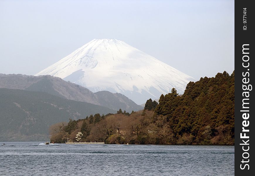 Mount Fuji From Lake Ashi