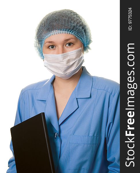 Portrait medical or scientific worker