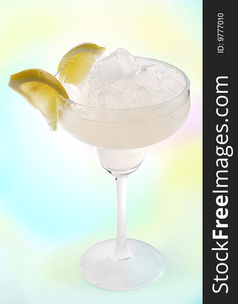 Cool beverage - lemonade with ice