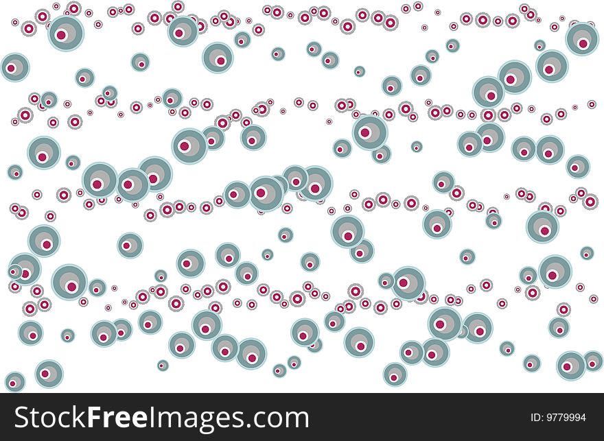 Circle background - Vector