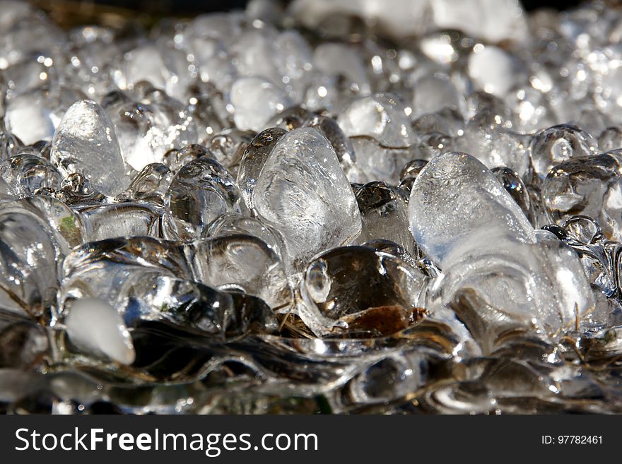 Water, Close Up, Ice, Macro Photography