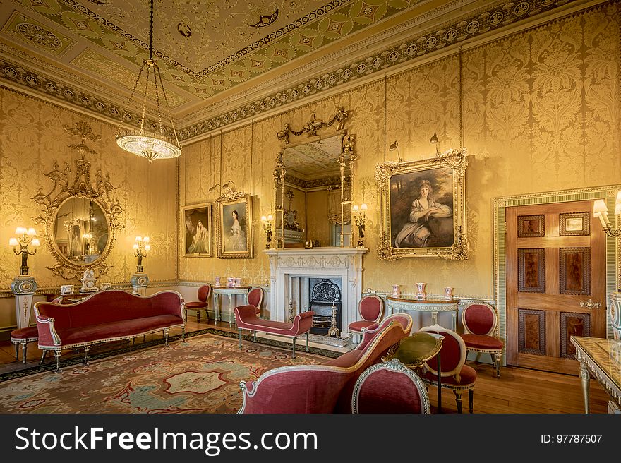 Harewood House The Yellow Drawing Room