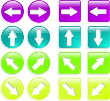 Web Icon Set Royalty Free Stock Images