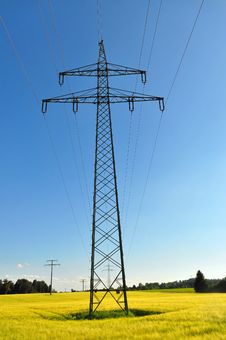 Power Pole Royalty Free Stock Image Power Pole Royalty Free Stock Image