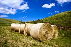 Hay Bales Royalty Free Stock Image Hay Bales Royalty Free Stock Image