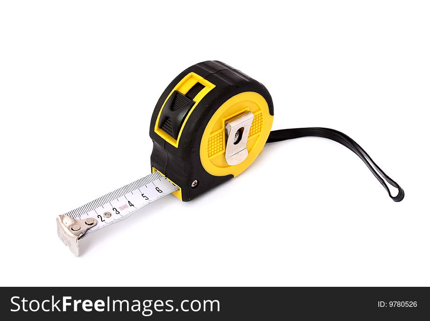 Measuring Tape isolated on white background