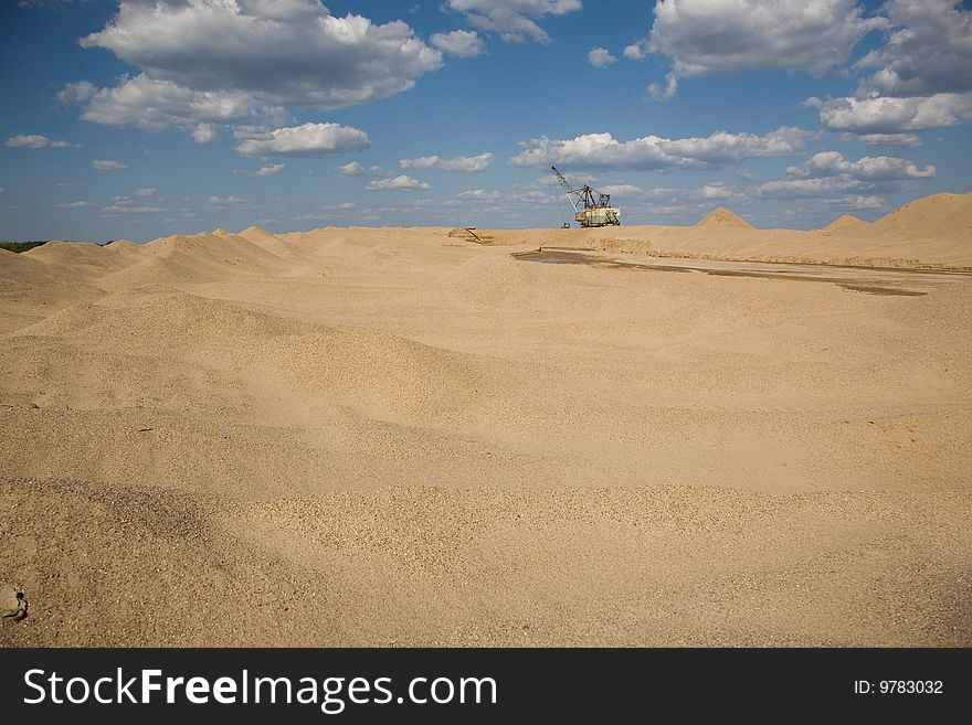 Sand Extraction Site