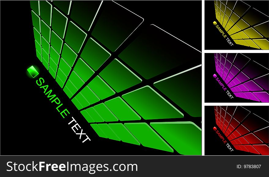 The color vector abstract background